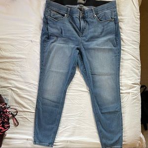 Torrid Blue Skinny Jeans